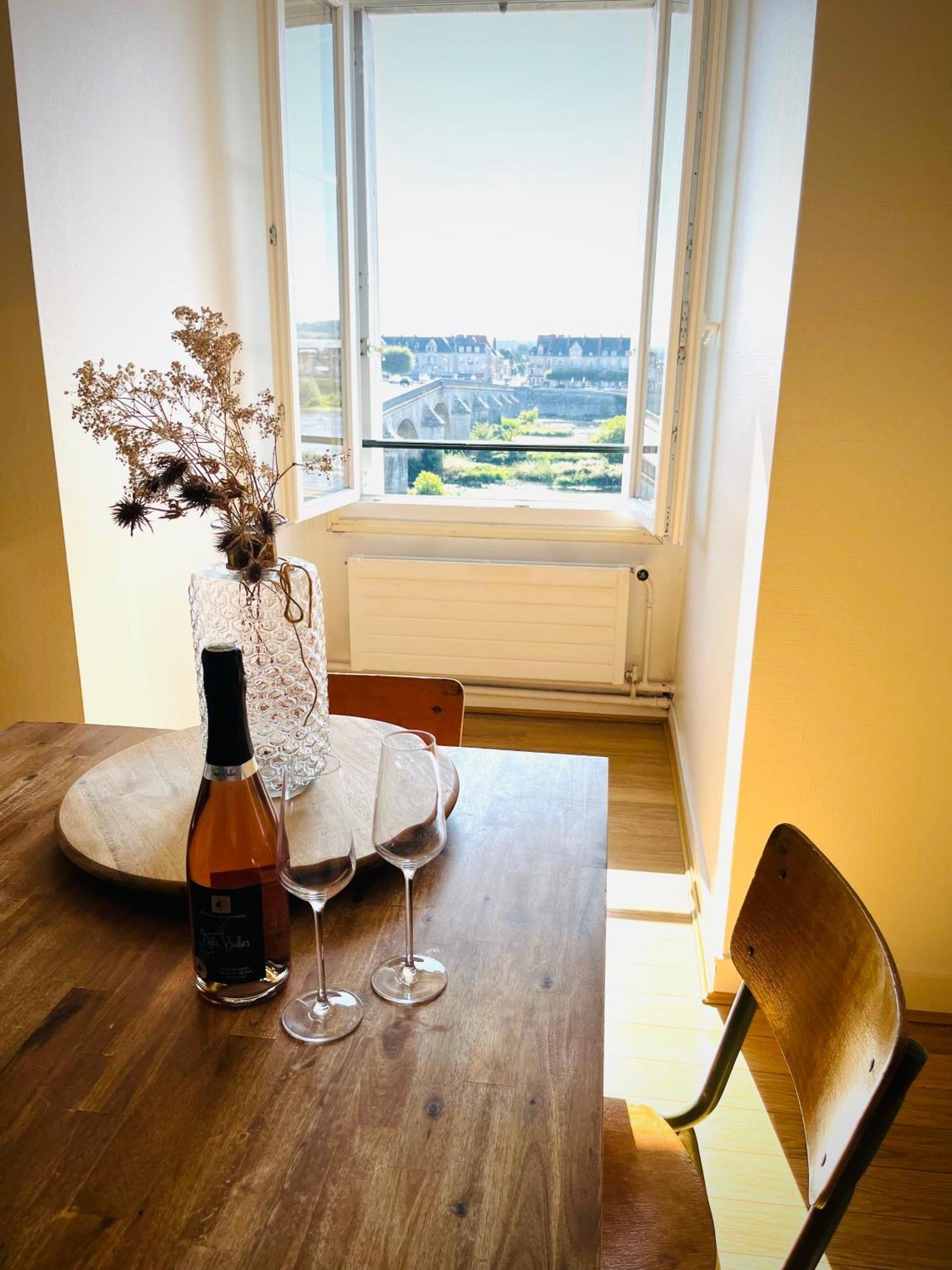 Ferienwohnung Blois, Vue Panoramique Loire Exterior foto